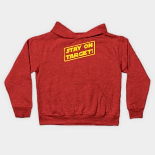 Stay On Target! Kids Hoodie